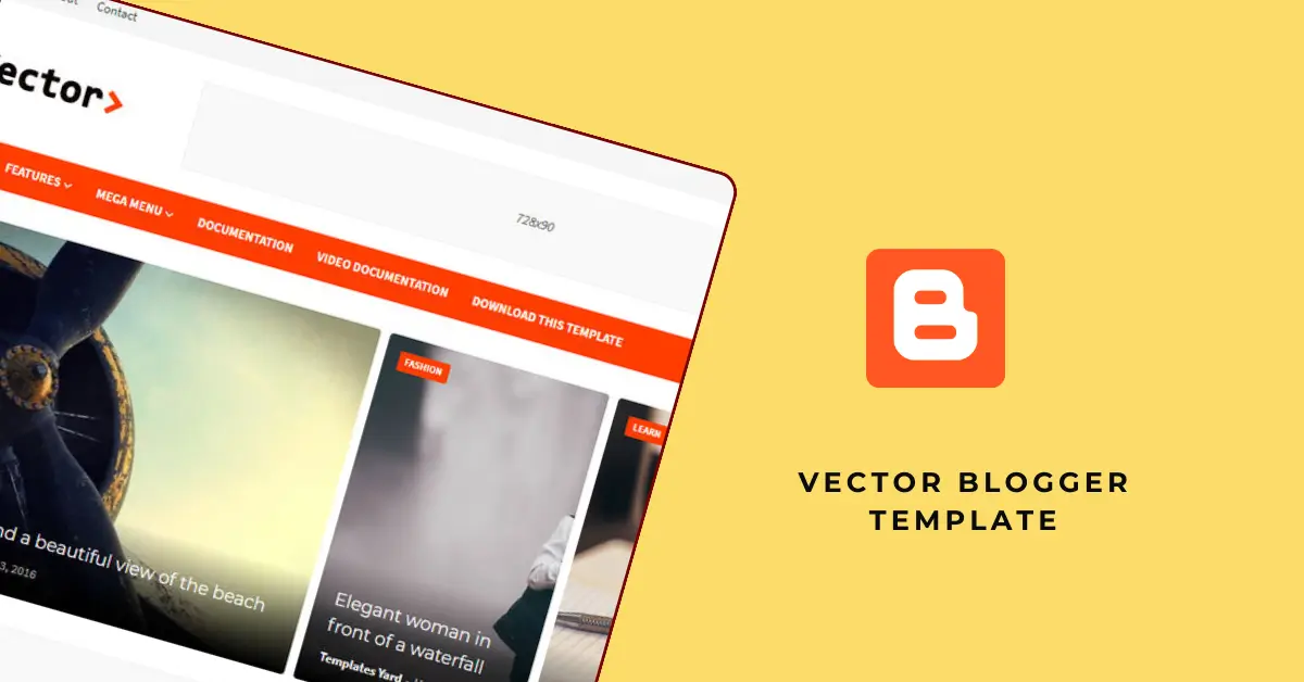 Vector Blogger Template