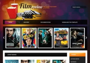 Film Reviews Blogger Template